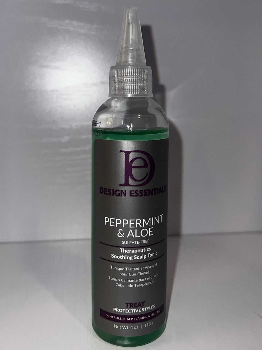 Design Essentials Peppermint & Aloe Soothing Scalp Tonic
